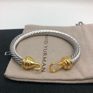 David Yurman Bi-Metal Open Bracelet
